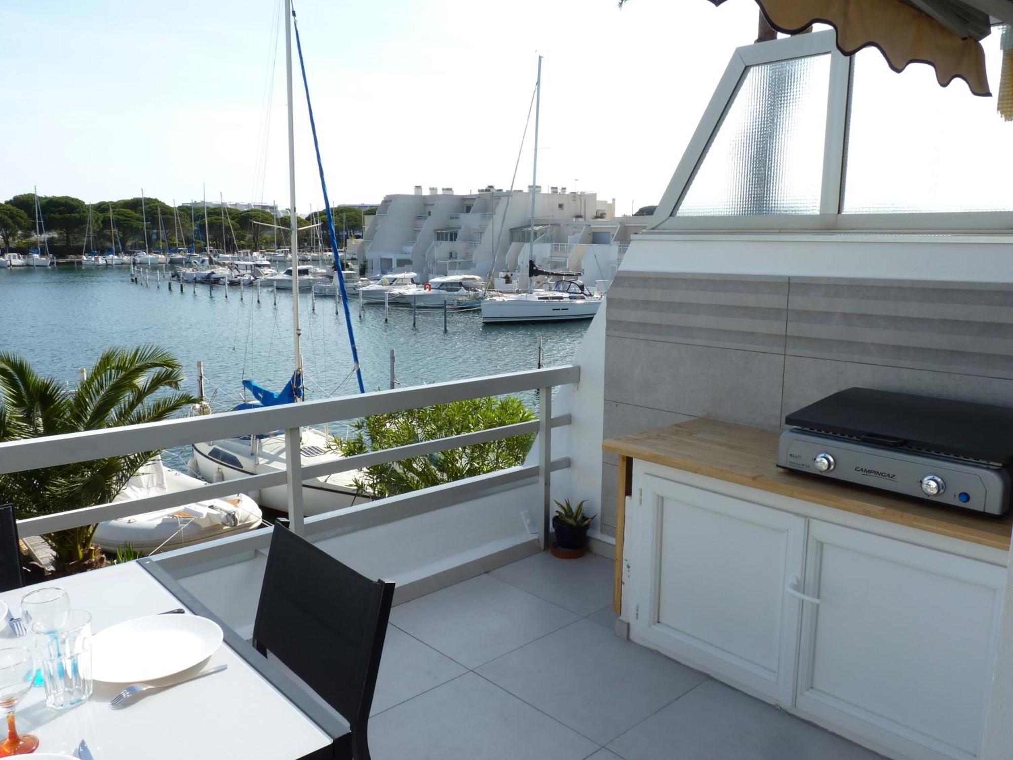 Sol-y-days Darse, Superbe De Type Marina Avec Belle Terrasse Vue Port De Plaisance Apartment *